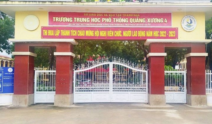Trường THPT Quảng Xương 4: Chú trọng nâng cao chất lượng giáo dục toàn diện