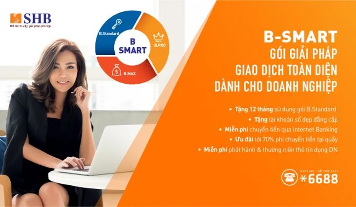 SHB tặng tài khoản số đẹp và nhiều ưu đãi miễn phí dành cho doanh nghiệp