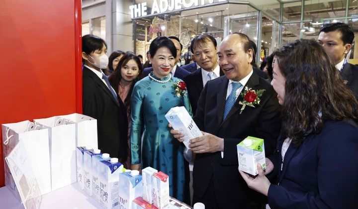 TH true MILK mở đường vào thị trường Thái Lan