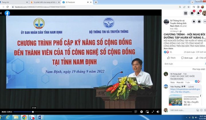 Sử dụng lợi thế mạng xã hội trong tuyên truyền chủ trương, chính sách trên địa bàn tỉnh Nam Định