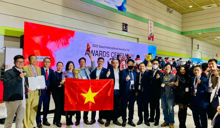 Việt Nam đoạt 2 Huy chương Vàng tại SIIF 2022