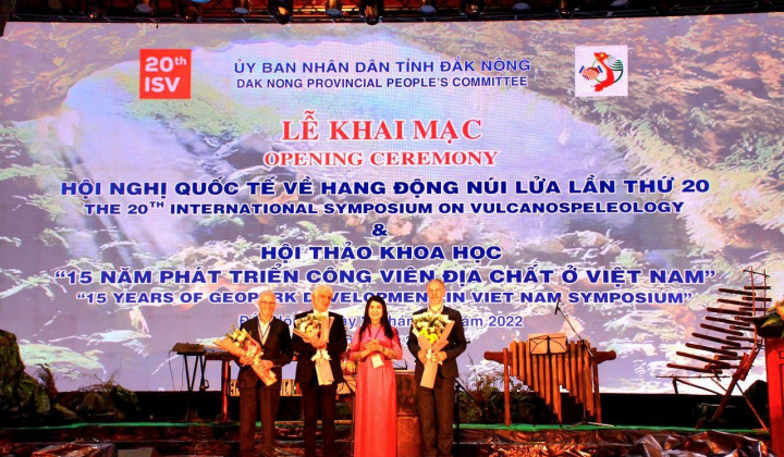 Đắk Nông chính thức khai mạc Hội nghị quốc tế về Hang động núi lửa lần thứ 20