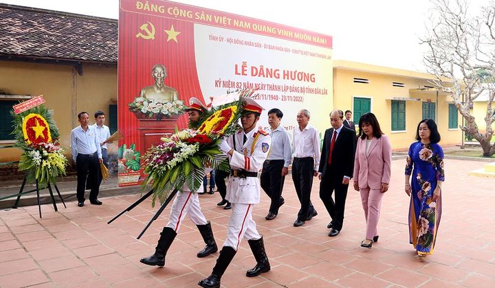 Đắk Lắk: Kỷ niệm 82 năm Ngày thành lập Đảng bộ tỉnh