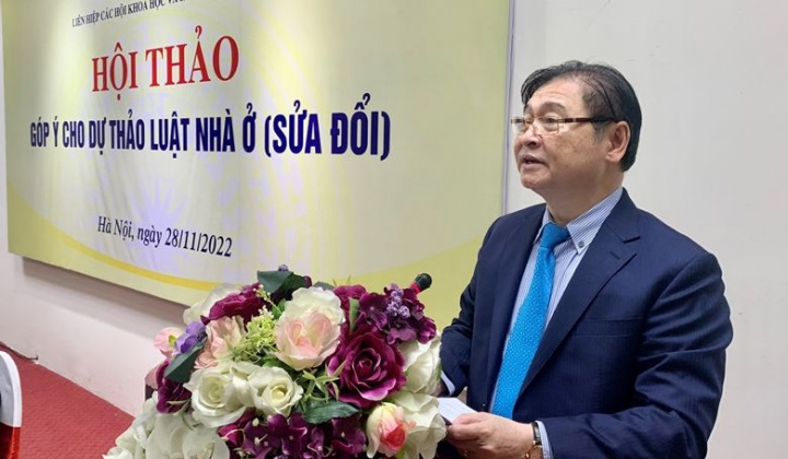 Góp ý hoàn thiện Dự thảo Luật Nhà ở (sửa đổi)