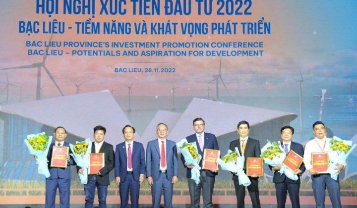 Bạc Liêu thu hút gần 200.000 tỷ đồng vốn đầu tư