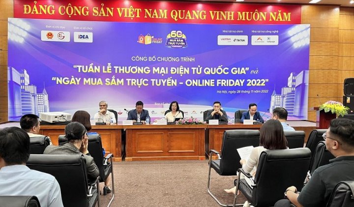 Công bố Tuần lễ thương mại điện tử quốc gia và Ngày mua sắm trực tuyến Online Friday 2022