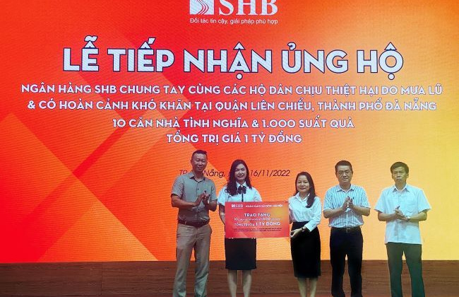 SHB tích cực tham gia các hoạt động an sinh xã hội, vì cộng đồng