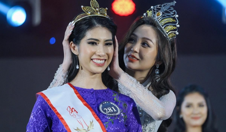 Người đẹp Trà Vinh đoạt vương miện Hoa khôi Nam Bộ 2022