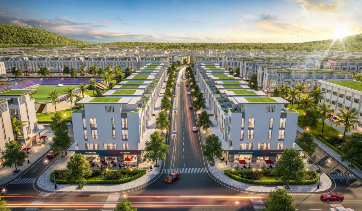 Kinh doanh đắc thắng với Shophouse Crystal City tại lõi trung tâm Phú Quốc