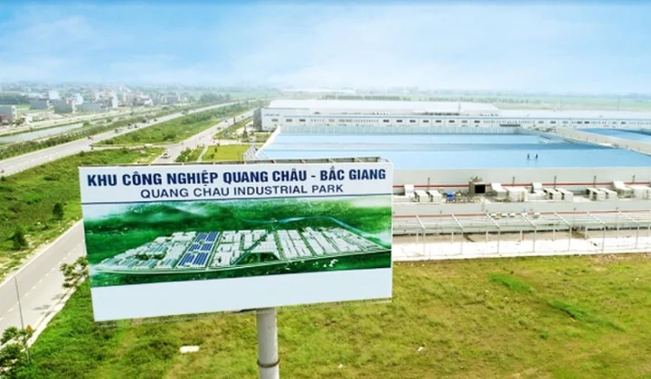 Mở rộng Khu công nghiệp Quang Châu, tỉnh Bắc Giang