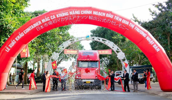 Huyện Krông Năng xuất khẩu “Nữ Hoàng quả khô” chính ngạch đầu tiên sang Nhật Bản