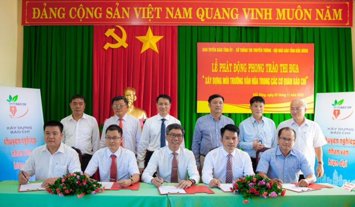 Đắk Nông: Xây dựng môi trường văn hoá trong các cơ quan báo chí