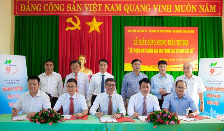 Đắk Nông: Xây dựng môi trường văn hoá trong các cơ quan báo chí