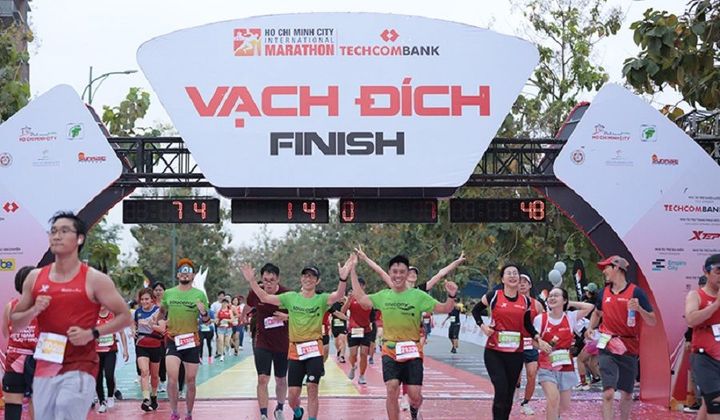 Giải chạy Marathon Quốc tế TP.HCM Techcombank mùa thứ 5 thành công tốt đẹp
