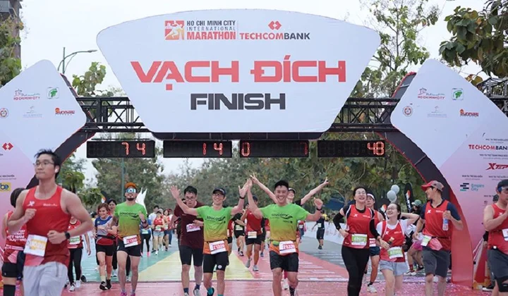Giải chạy Marathon Quốc tế TP.HCM Techcombank mùa thứ 5 thành công tốt đẹp