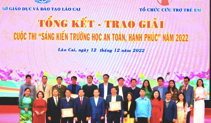 Lào Cai: Tổng kết cuộc thi “Sáng kiến trường học an toàn, hạnh phúc” năm 2022