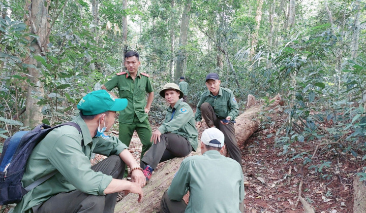 Gian nan giữ rừng trên vùng biên giới Đắk Nông