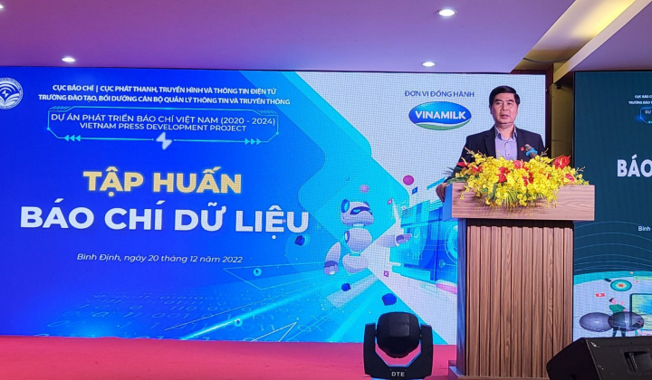 Dự án Phát triển báo chí Việt Nam tổ chức lớp tập huấn “Báo chí dữ liệu”