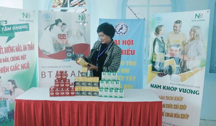 Dược mỹ phẩm Nam Dương đồng hành cùng Hội Cứu trợ trẻ em khuyết tật tại Đại hội nhiệm kỳ V