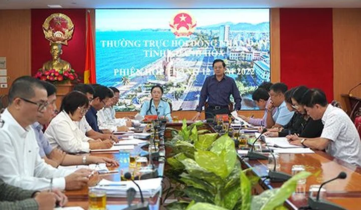 Khánh Hòa: Phiên họp Thường trực HĐND tỉnh tháng 12