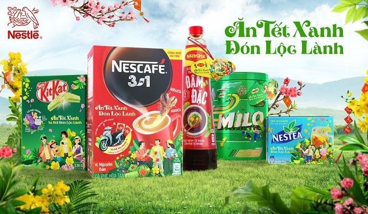 Nestlé Việt Nam cùng người tiêu dùng Việt 'Ăn Tết Xanh – Đón lộc lành'