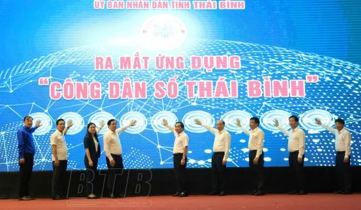 Phát triển ứng dụng dữ liệu dân cư Thái Bình: Tích cực đồng hành chuyển đổi số quốc gia