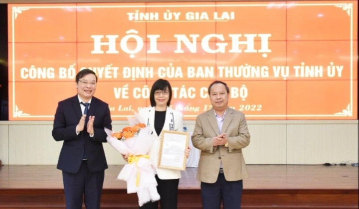 Gia Lai: Bà Nguyễn Thị Thanh Lịch được chỉ định làm Phó Bí thư Ban cán sự Đảng UBND tỉnh