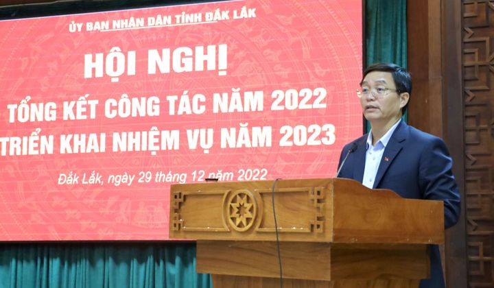 Đắk Lắk: Tập trung thực hiện nhiều giải pháp thúc đẩy phát triển kinh tế - xã hội năm 2023