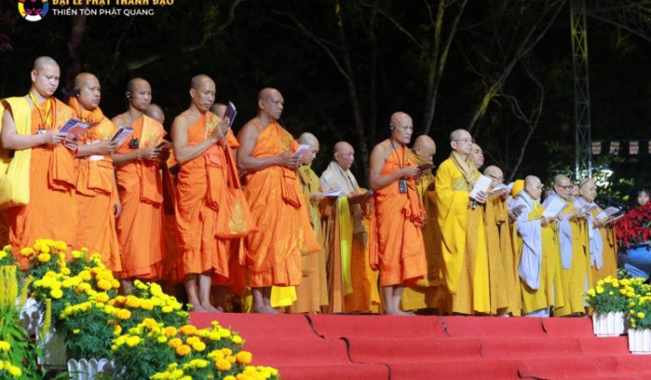 Bà Rịa - Vũng Tàu: 55.000 người tham dự đại lễ Phật thành đạo năm 2022