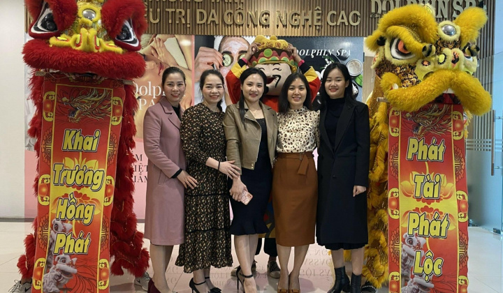 Dolphin Spa cơ sở 3 tri ân mừng sinh nhật 2 tuổi