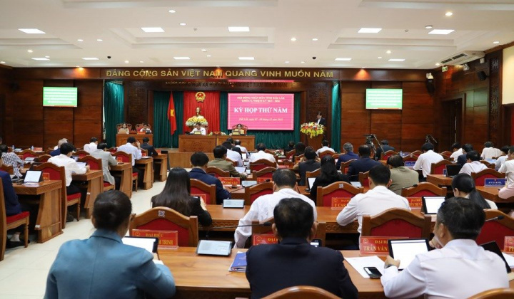 Đắk Lắk: Kỳ họp Thứ 5, HĐND tỉnh khóa X thông qua nhiều Nghị quyết quan trọng