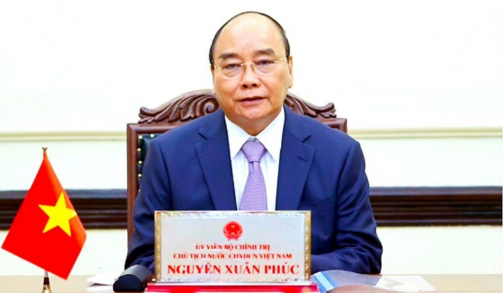 Chủ tịch nước Nguyễn Xuân Phúc chúc Tết Nhâm Dần 2022