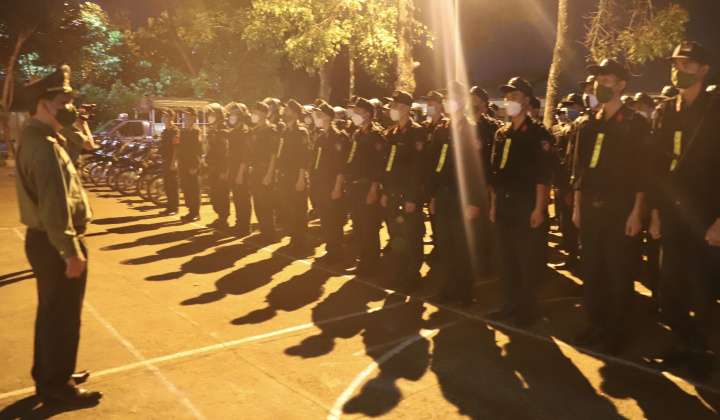 Công an Đắk Nông bảo đảm tuyệt đối an ninh, an toàn trong đêm giao thừa