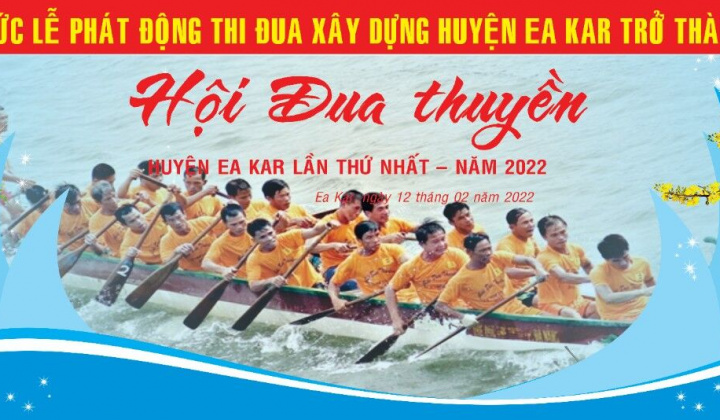 Huyện Ea Kar (Đắk Lắk) "sôi nổi Lễ hội đua thuyền "