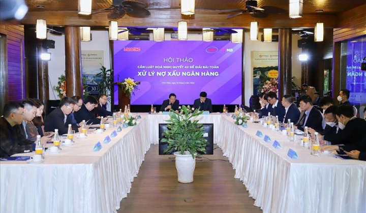 Cần sớm luật hoá Nghị quyết 42 để giải bài toán áp lực nợ xấu