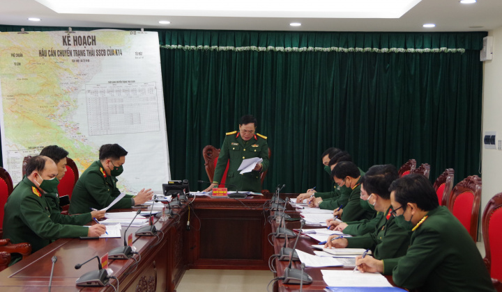 Cục Hậu cần, QK4: Huấn luyện, luyện tập chuyển trạng thái sẵn sàng chiến đấu năm 2022