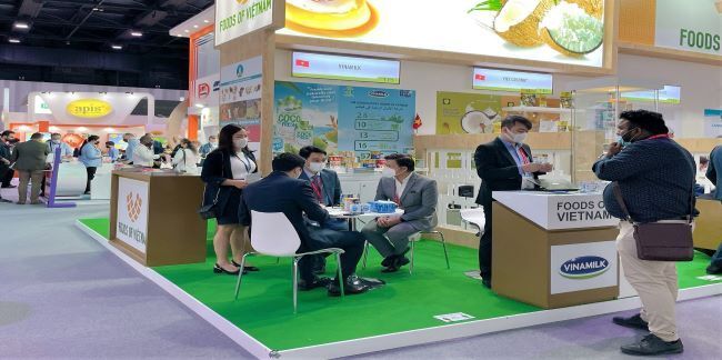 Vinamilk mang nhiều sản phẩm nổi bật đến các hội chợ quốc tế ngay đầu năm 2022