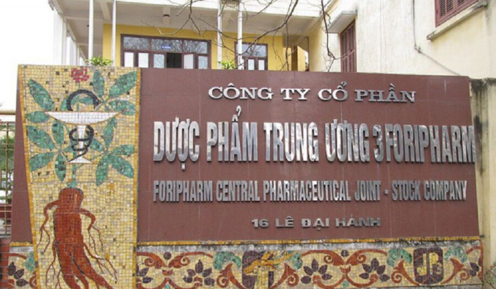 Dược phẩm Trung Ương 3 (DP3) bị phạt và truy thu hàng trăm triệu tiền thuế