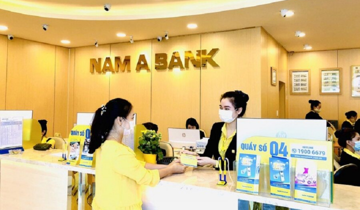 Nam A Bank báo lãi tăng gần 80% trong năm 2021