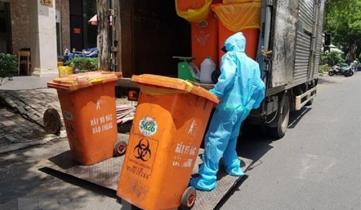Bộ Y tế đề nghị quản lý chặt chất thải từ F0 điều trị tại nhà