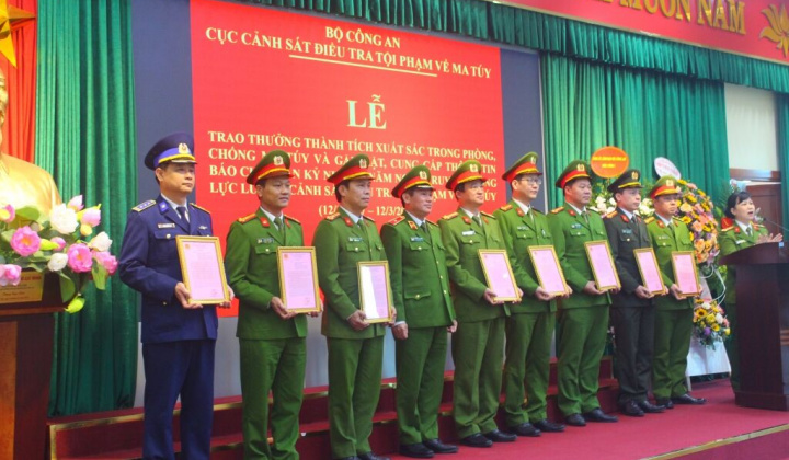 Cục cảnh sát điều tra tội phạm về ma túy - Những mốc son lịch sử