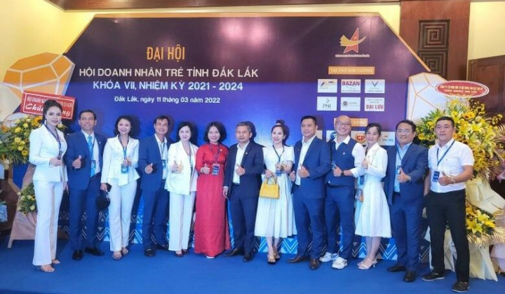 Đại hội Hội Doanh nhân trẻ tỉnh Đắk Lắk khóa VII, nhiệm kỳ 2021 - 2024