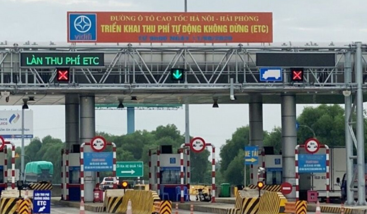 Dừng thu phí thủ công tuyến cao tốc Hà Nội – Hải Phòng từ ngày 5/5