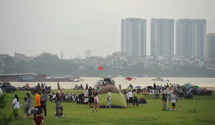 Hà Nội nghiên cứu biến bãi giữa sông Hồng thành công viên văn hóa, du lịch