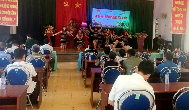 Gia Lai (Đức Cơ): Thăm và chúc mừng các đồng chí lãnh đạo đồn biên phòng Ia Pnôn