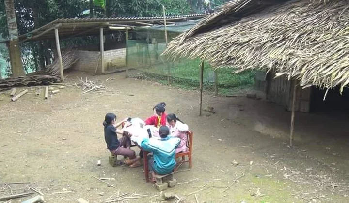 Sự học của trẻ em vùng cao thời Covid