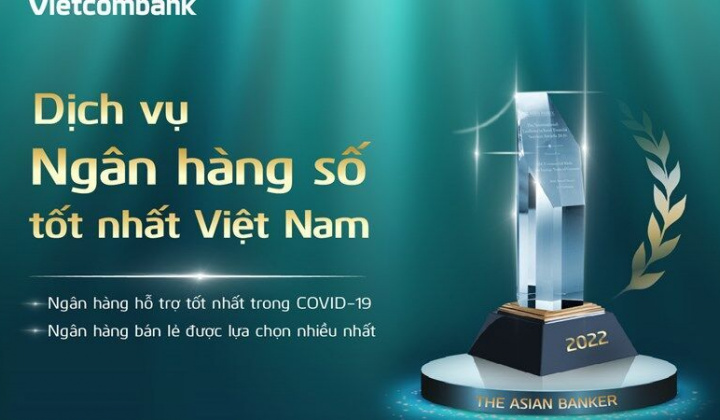 Vietcombank được vinh danh với ba giải thưởng lớn của The Asian Banker