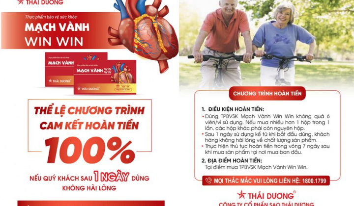 Mạch Vành Win Win cam kết hoàn tiền 100% nếu khách hàng không hài lòng sau 1 ngày sử dụng