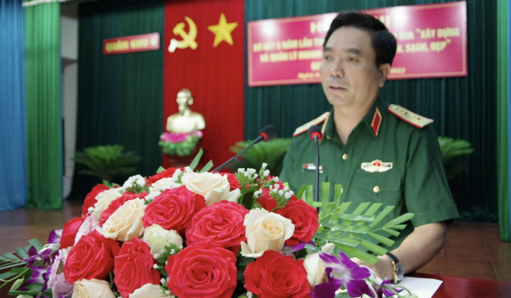 Quân khu 4: Xây dựng và quản lý doanh trại chính quy, xanh, sạch, đẹp" giai đoạn 2017- 2022