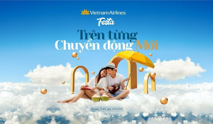 Cơ hội nhận vé máy bay miễn cước tại Vietnam Airlines Festa